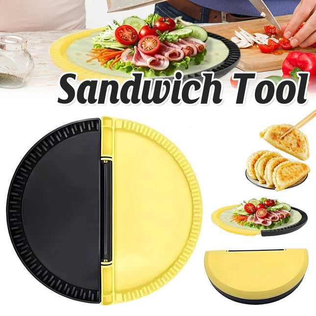 Nonstick Sandwich Make Tray Kitchen Breakfast Pressed Sandwich Maker Easy Making