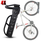 4Pcs Steel Bicycle Bike Wall Rack Mount Garage Stand Holder Storage Hanger Hook