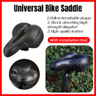 Bicycle Saddle Cushion Comfort Seat Pad Universal Fit Bike Riding Cushion Pad