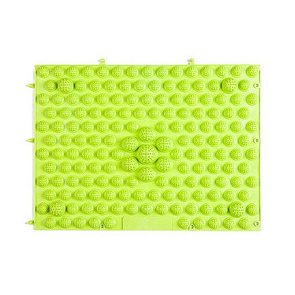 4PCS Shiatsu Foot Massage Pad Reflexology Board Foot Care Relaxation Mat
