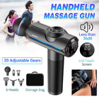 Electric Muscle Massager Gun Deep Tissue Therapy for Neck and Body Fitness