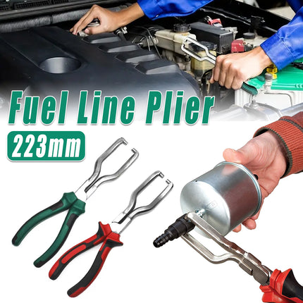 223mm Gasoline Pipe Connector Pliers Fuel Line Removal Hose Clamp Buckle Pliers
