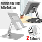 Aluminum Alloy Tablet Phone Holder Desk Stand Bracket Foldable For Ipad Pro 12.9