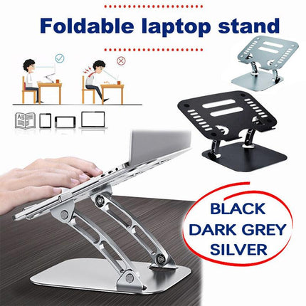Adjustable Folding Aluminum Stand Ergonomic Design Portable Laptop Stand Holder