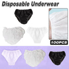100PCS Disposable Nonwoven Sauna Spa Travel Briefs Women Thickened Panties
