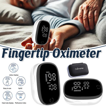 Oximeter Professional Heart Rate Finger Saturation Monitor Pulse Blood Oxygen
