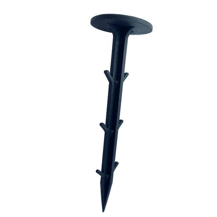 200x Grass Pegs Lawn Turf Weed Mat Plastic Pins Stakes Anchor Lawn Sod Fasten - Aimall