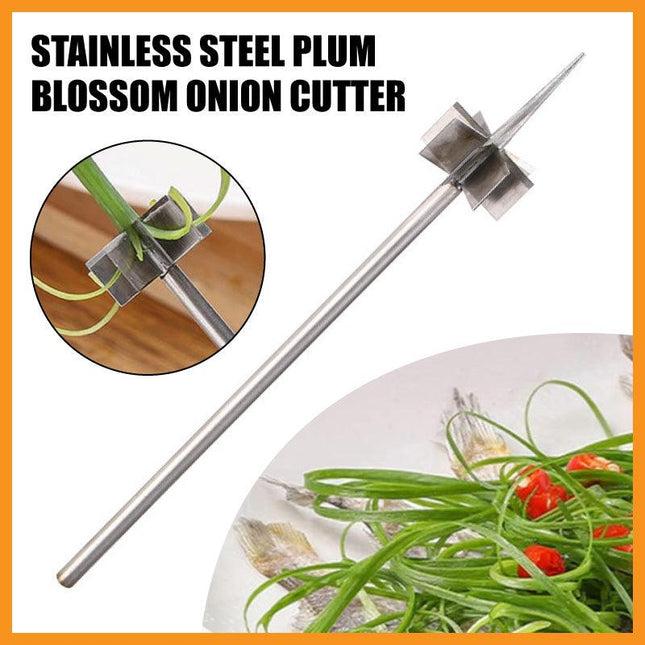 Scallion Knife Portable Kitchen Cutter For Slicing Green Onions And Spinach