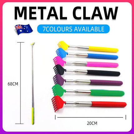 Back Scratcher Extendable Metal Claw Telescoping Backscratcher Massager Extend