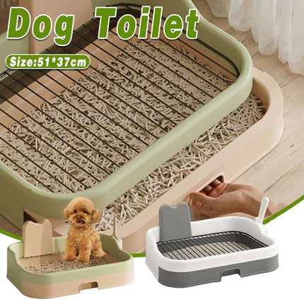 Easy Clean Dog Potty Flatbed Puppy Training Grass Mat Indoor Outdoor Dog Toilet