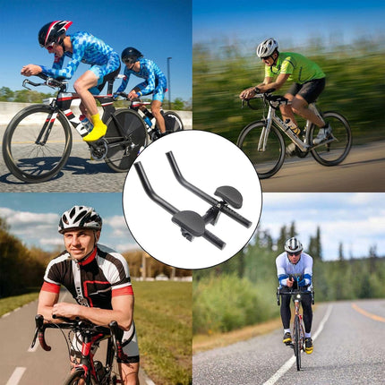 Alloy Triathlon Aero Road Mountain Bike Bicycle Cycle Rest Handle Bars Handlebar