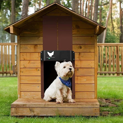 Automatic Chicken Door Coop Gate Smart Control Pet Poultry House Entry Exit