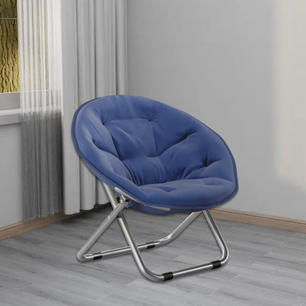 Folding Moon Disc Chair Recliner Comfortable Non Slip for Home Use Durable
