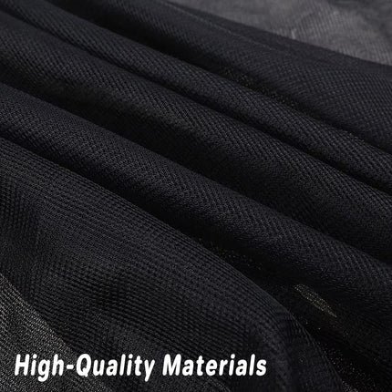 2pcs Car Window Screen Mesh Universal Anti Mosquito Sunshade Curtain Protector