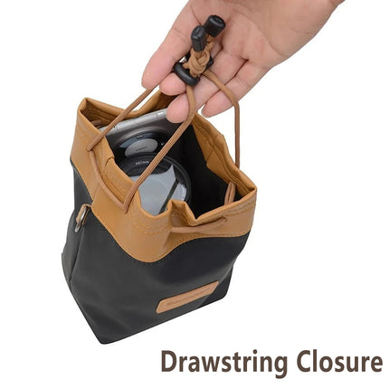 Waterproof Camera Shoulder Bag Lens Storage Case DSLR Mirrorless Travel Pouch