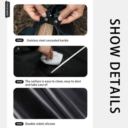 Silicone Fireproof Mat Heavy Duty Grill Pad Heat Resistant Protection Cooking