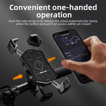 360° Rotation Mobile Phone Holder Handlebar Mount For Motorcycle Bicycle Bike