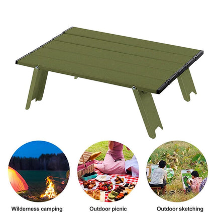 Portable Mini Folding Table with Carry Bag Camping Picnic Coffee Tent Outdoor