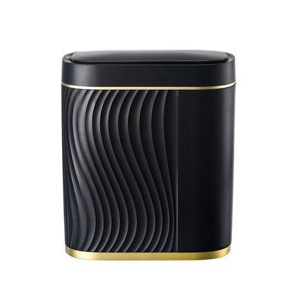 Sensor Trash Can 8L Narrow Black Smart Bin Touchless Bathroom Toilet Waste Bin