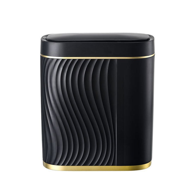 Sensor Trash Can 8L Narrow Black Smart Bin Touchless Bathroom Toilet Waste Bin