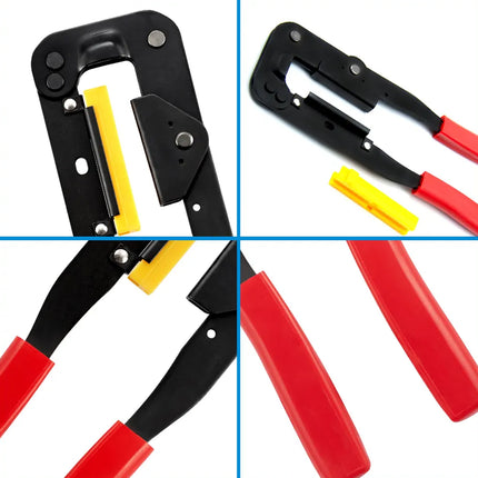 IDC Crimping Plier Tool For Flat Ribbon Cable Connector Installation PC Repair