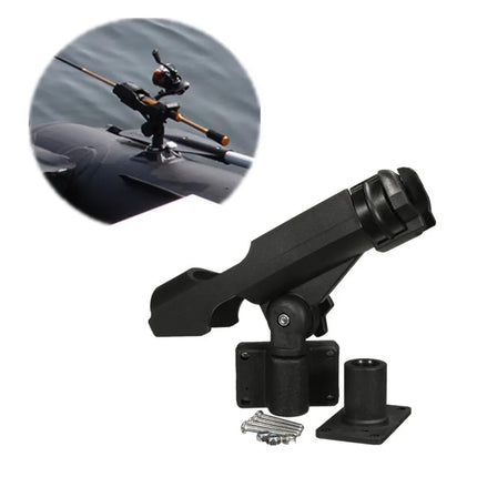 Kayak Fishing Seat Bracket Set Rotatable Mount Boat Holder Accessory 2 Pieces