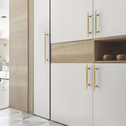 Copper Closet Door Puller 5 Sizes Light Luxury Full Copper Solid Handle Knob
