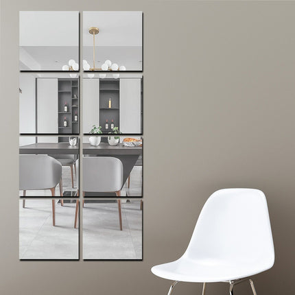 Acrylic Self-Adhesive Wall Mirror Sticker Easy Installation Removable Durable