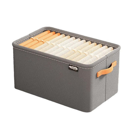 3PCS Clothes Storage Box Fabric Organizer Basket Storage Containers Organizer