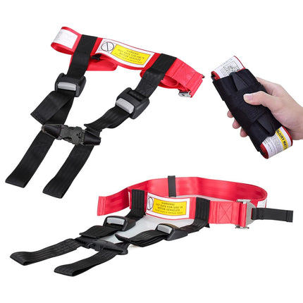 Adjustable Airplane Travel Safety Seat Strap for Children Toddler Secure Seat Belt