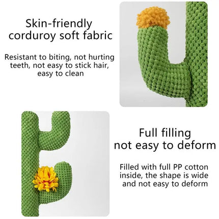 Cactus Cat Scratching Post Sisal Climbing Toy Pet Furniture Cat Scratcher Board