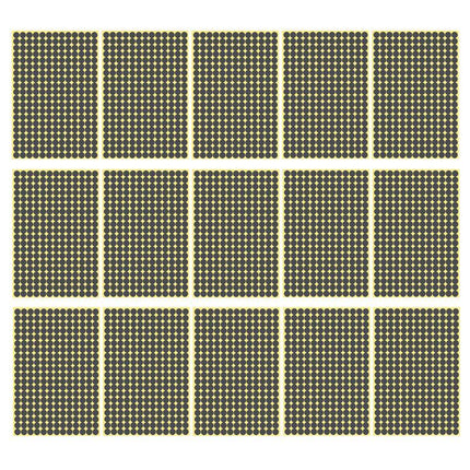 8/13/25/50mm Colour Sticker Dots Adhesive Round Labels Circular Scrapbooking Coffee - Aimall