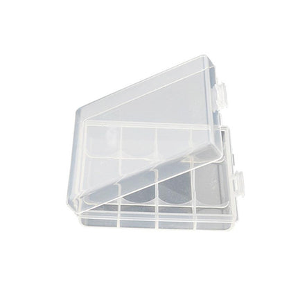 8X Clear Plastic Aa Aaa Battery Box Storage Case Cover Batteries Holder - Aimall