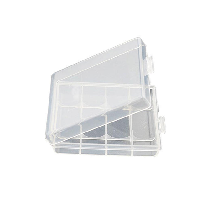 8X Clear Plastic Aa Aaa Battery Box Storage Case Cover Batteries Holder - Aimall