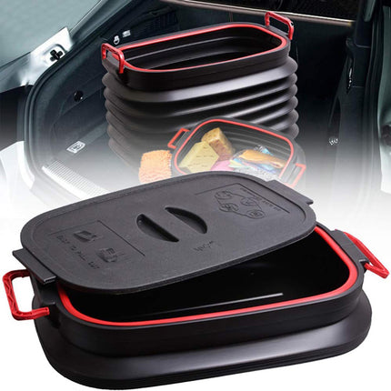 18L or 37L Fishing Bucket Collapsible Car Shrinkable Storage Bucket Rubbish Bin
