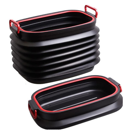 18L or 37L Fishing Bucket Collapsible Car Shrinkable Storage Bucket Rubbish Bin