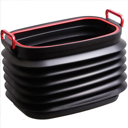 18L or 37L Fishing Bucket Collapsible Car Shrinkable Storage Bucket Rubbish Bin