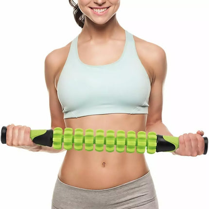 Muscle Roller Stick Full Body Fitness Massage Tool for Home and Gym Use