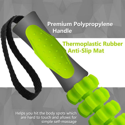 Muscle Roller Stick Full Body Fitness Massage Tool for Home and Gym Use