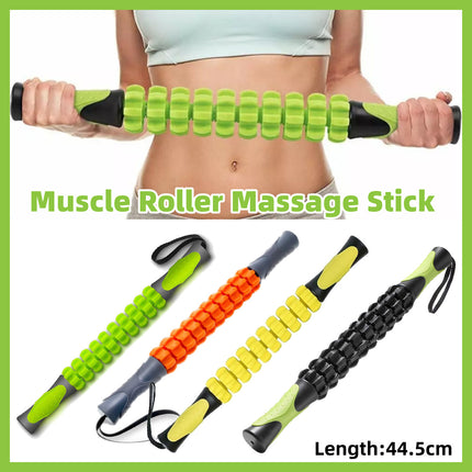 Muscle Roller Stick Full Body Fitness Massage Tool for Home and Gym Use