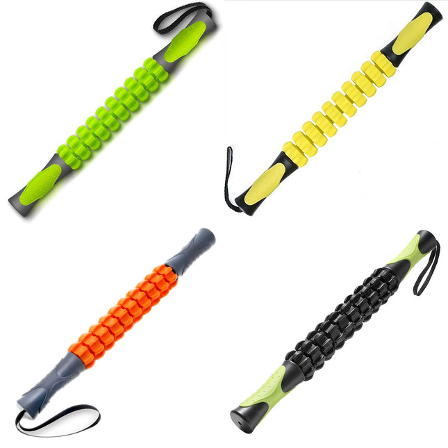 Muscle Roller Stick Full Body Fitness Massage Tool for Home and Gym Use