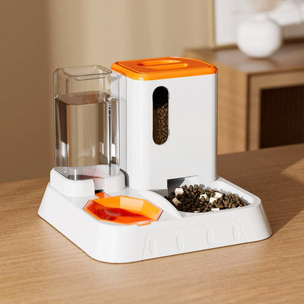 Pet Water Dispenser Automatic Feeder Bowl Cat Dog Drinking Fountain Food Feeding
