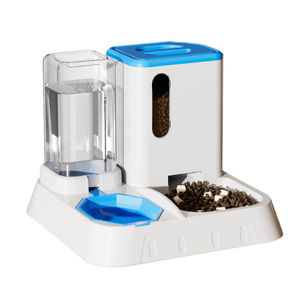 Pet Water Dispenser Automatic Feeder Bowl Cat Dog Drinking Fountain Food Feeding