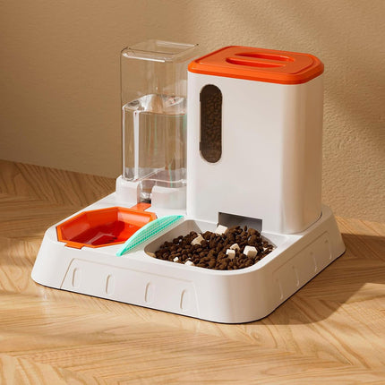 Pet Water Dispenser Automatic Feeder Bowl Cat Dog Drinking Fountain Food Feeding