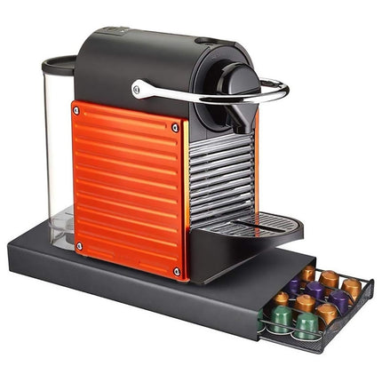 Coffee Pod Storage Rack with Drawer 40 Pods Capacity Countertop Space Saving