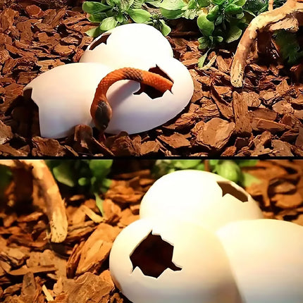 Reptile Hideout Plastic Cave Decorative Shelter for Lizard Snake Spider Habitat