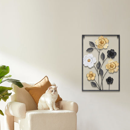 Modern Minimalist Iron Wall Art Decor Abstract Design for Home Wall Decoration