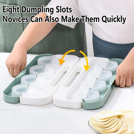 8-in-1 Dumplings Mould Automatic Dumpling Maker DIY Dough Press Mold Wrapper Tool