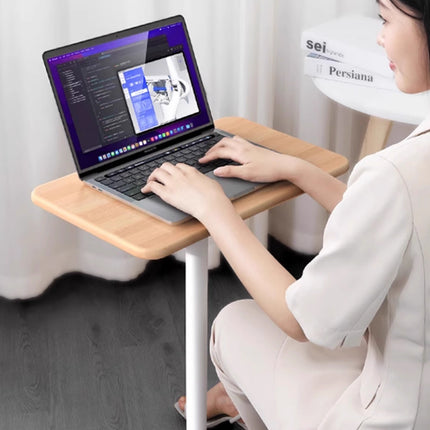 Floor Standing Workbench Height Adjustable for Home Office Laptop Book Storage