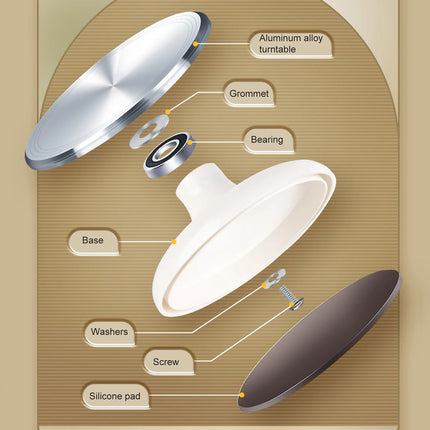 Cake Turntable Cake Mounting Table Household Baking Tools Turntable Decorating